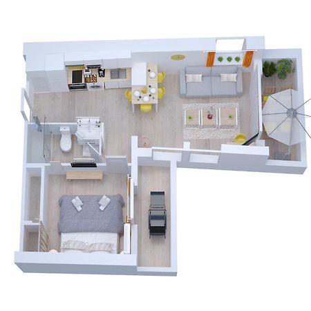 Soleil D'Ete - Netflix & Wifi - Balcon - Climatisation - Parking Gratuit - Check-In 24H24 - Emplacement Velos - Goodmarning Châlons-en-Champagne Exteriér fotografie