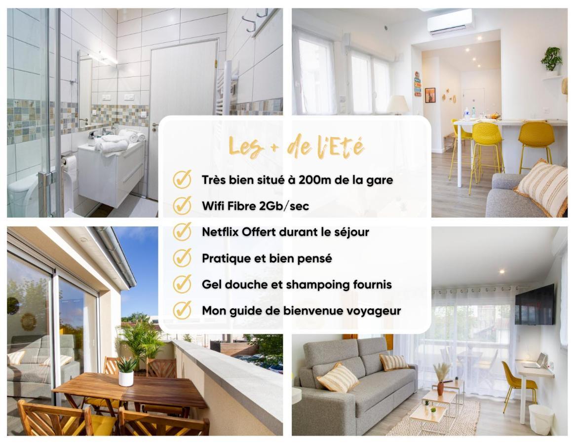 Soleil D'Ete - Netflix & Wifi - Balcon - Climatisation - Parking Gratuit - Check-In 24H24 - Emplacement Velos - Goodmarning Châlons-en-Champagne Exteriér fotografie