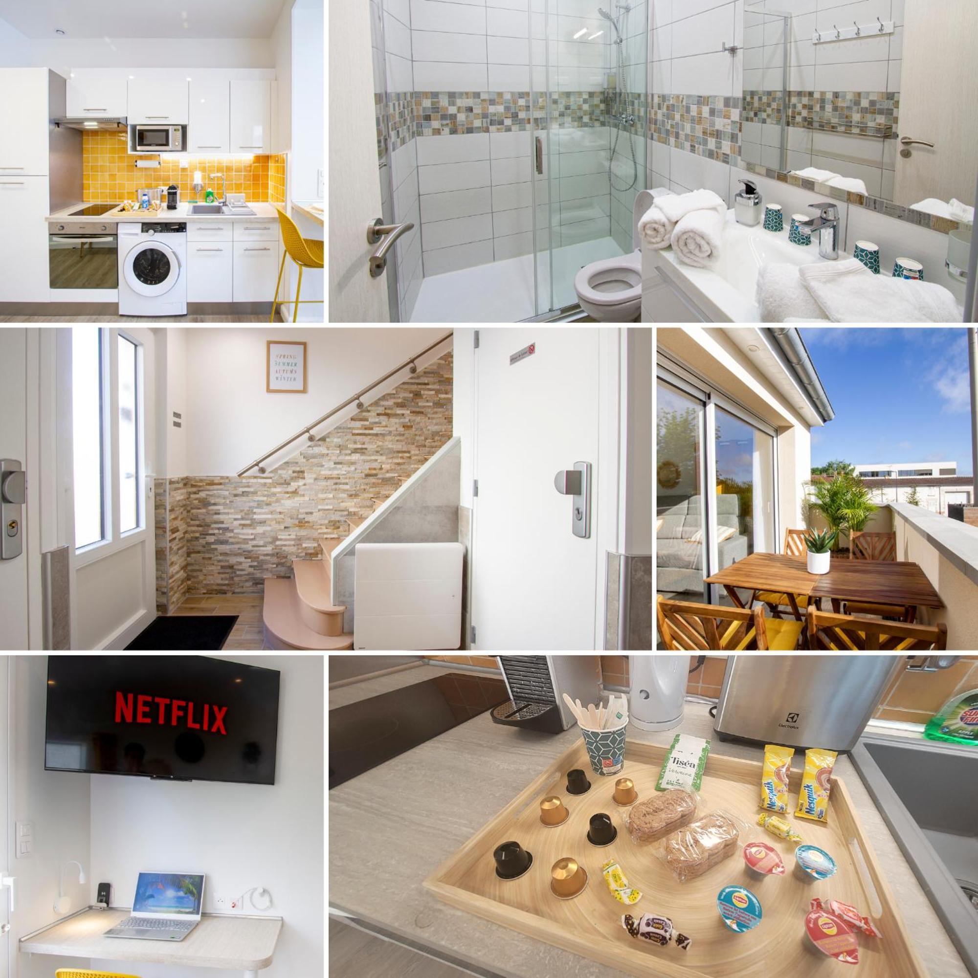 Soleil D'Ete - Netflix & Wifi - Balcon - Climatisation - Parking Gratuit - Check-In 24H24 - Emplacement Velos - Goodmarning Châlons-en-Champagne Exteriér fotografie